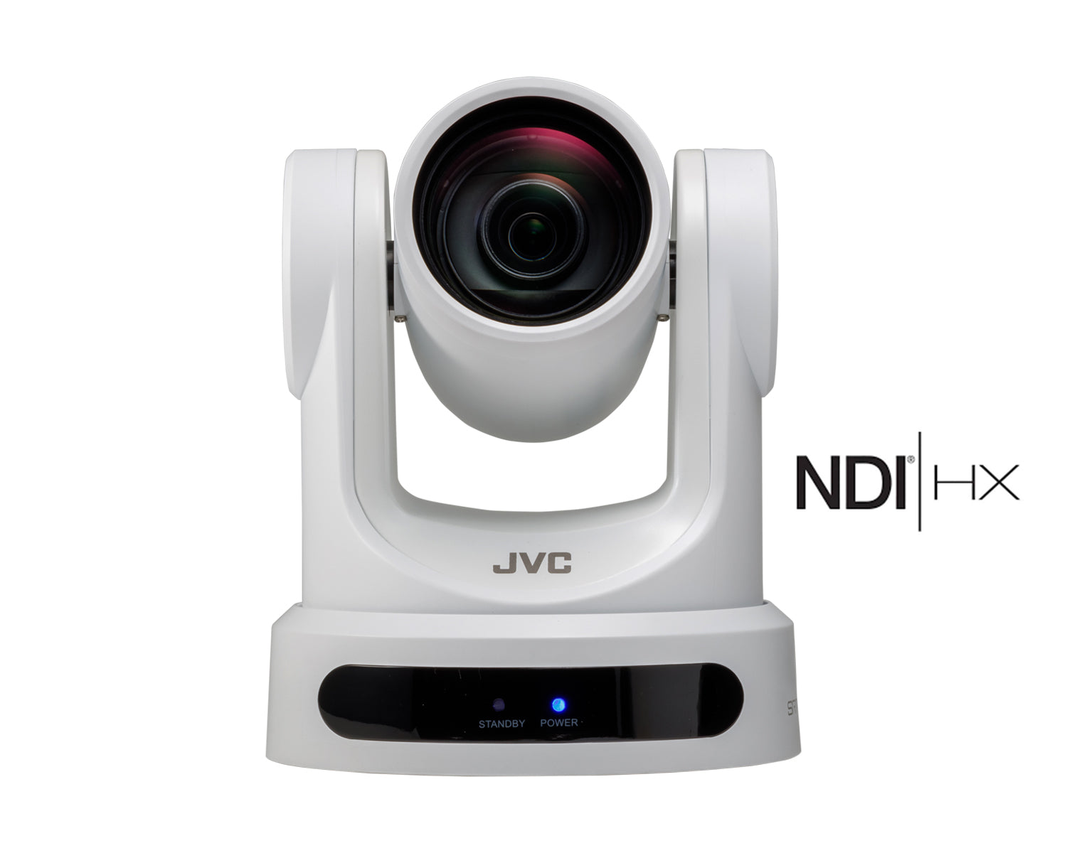 JVCKYPZ200NWE - JVC KY PZ200NWE HD PTZ Camera 20x Zoom and NDI and Dual Streaming White Image 1