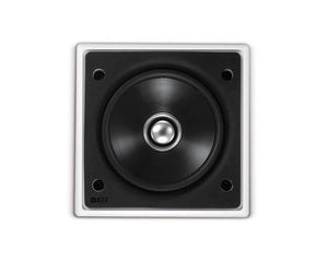 KEFCI100QS - KEF Ci100QS 4inch 2 Way Uni Q Flush Square Ceiling Speaker IP64 Wht Image 2