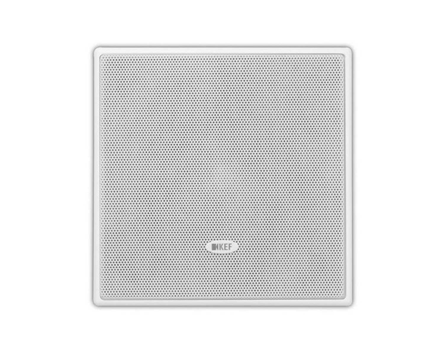KEFCI1302CS - KEF Ci130.2CS 5.25inch 2 Way Uni Q Flush Square Ceiling Speaker IP64 Wht Image 2