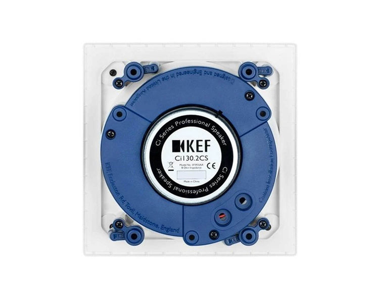 KEFCI1302CS - KEF Ci130.2CS 5.25inch 2 Way Uni Q Flush Square Ceiling Speaker IP64 Wht Image 8
