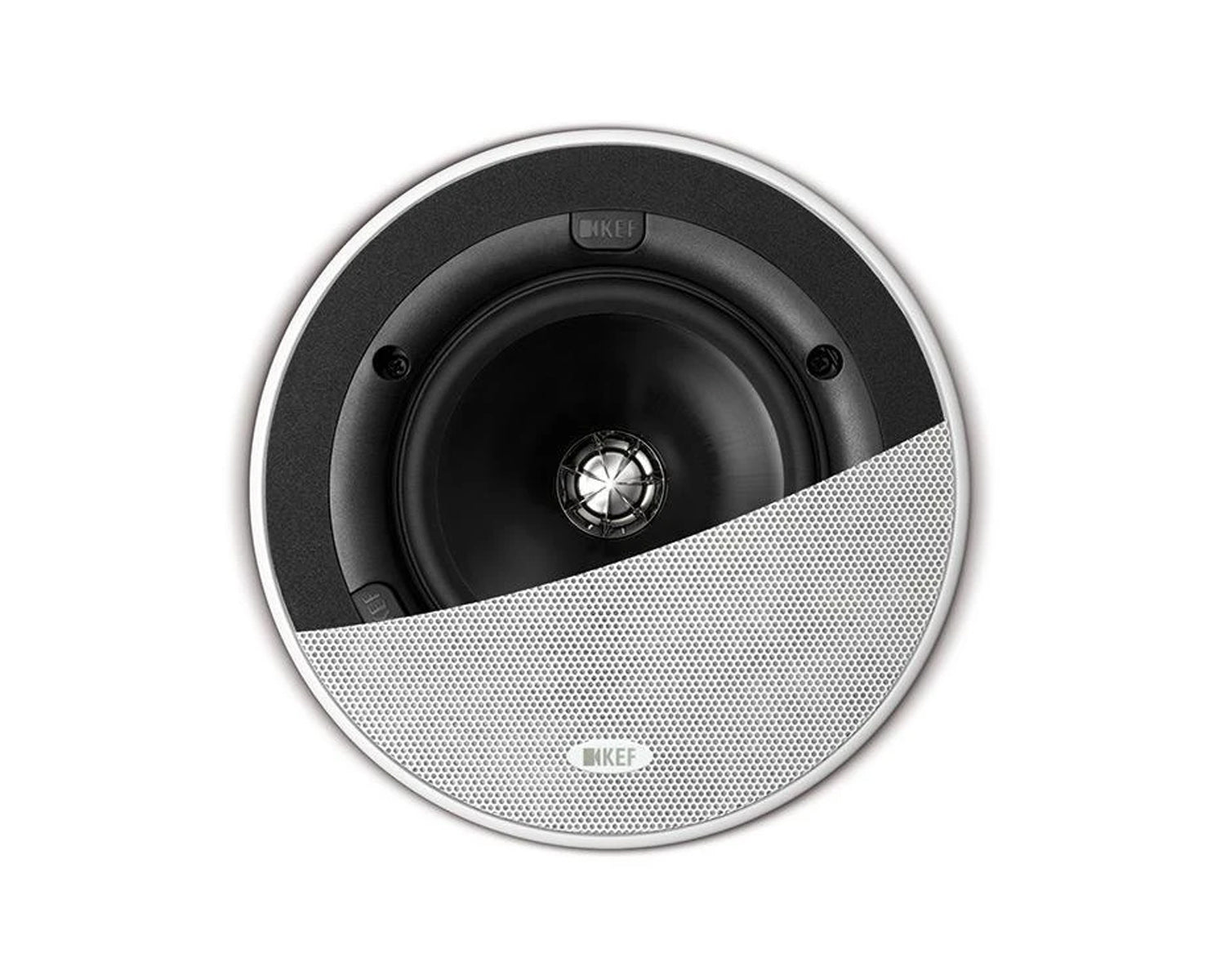 KEFCI130QRU - KEF Ci130QR 5.25inch 2 Way Ultra Thin Bezel Uni Q Ceiling Speaker IP64 Image 1