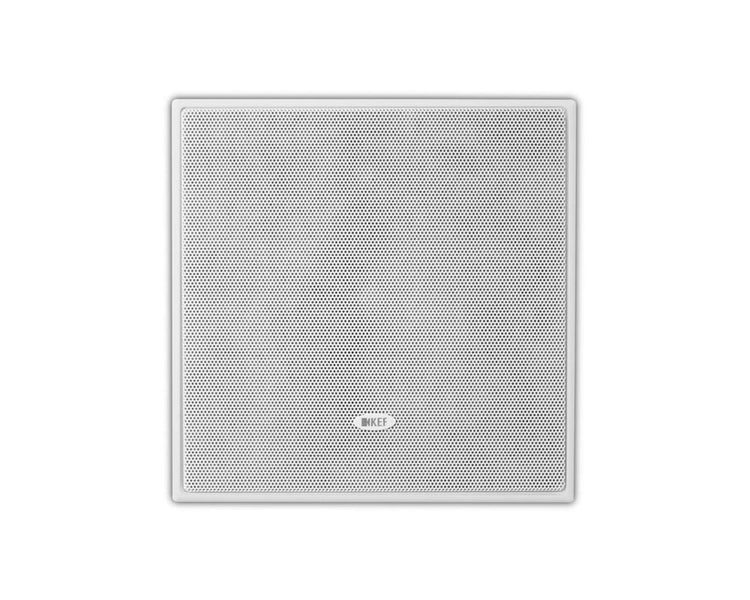 KEFCI1602CS - KEF Ci160.2CS 6.5inch 2 Way Uni Q Flush Square Ceiling Speaker IP64 Wht Image 2