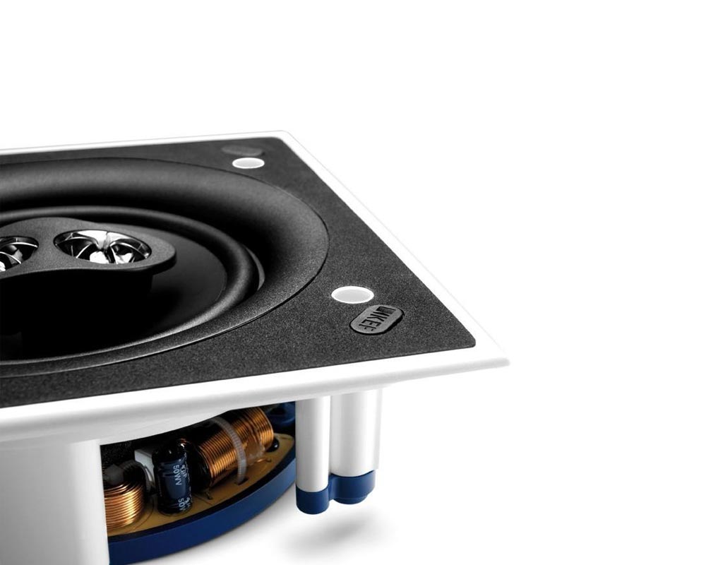 KEFCI160CSDS - KEF CI160CSDS 6.5inch Dual Coil Flush Square Ceiling Speaker IP64 Wht Image 5
