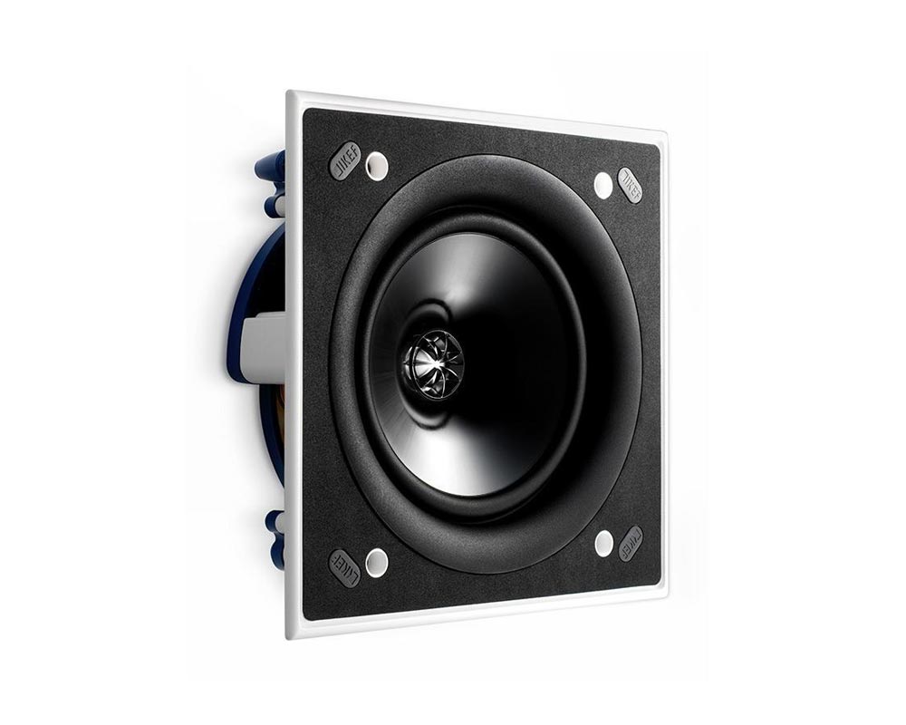 KEFCI160QS1 - KEF Ci160QS 6.5inch 2 Way Uni Q Flush Square Ceiling Speaker IP64 Wht Image 5