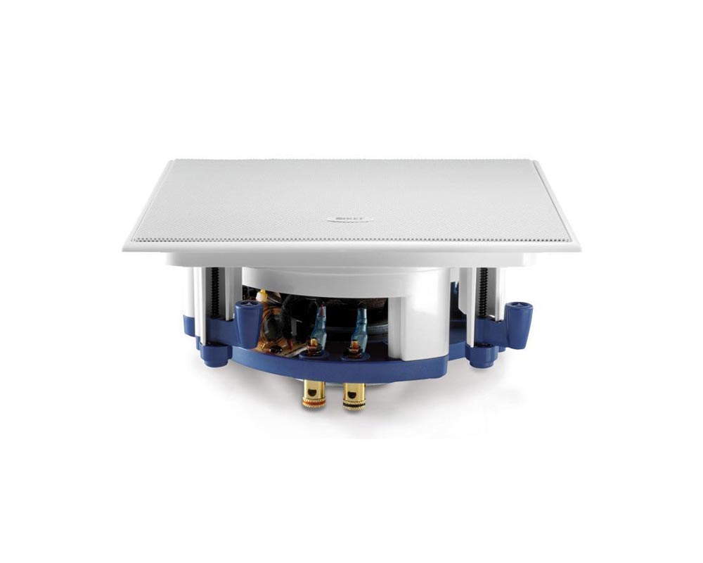 KEFCI160QS1 - KEF Ci160QS 6.5inch 2 Way Uni Q Flush Square Ceiling Speaker IP64 Wht Image 6
