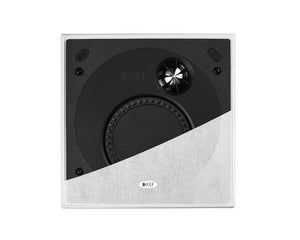 KEFCI160TS - KEF CI160TS 4.5inch 2 Way Uni Q Flush Square Ceiling Speaker IP64 Wht Image 1