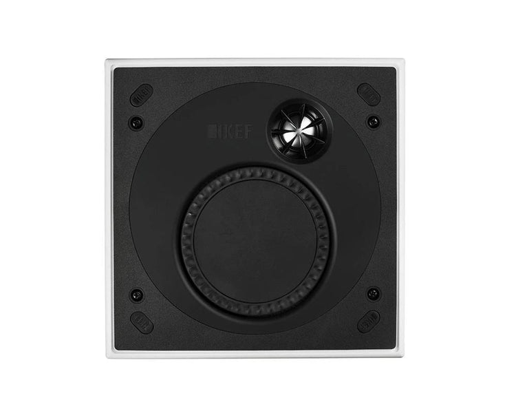 KEFCI160TS - KEF CI160TS 4.5inch 2 Way Uni Q Flush Square Ceiling Speaker IP64 Wht Image 2