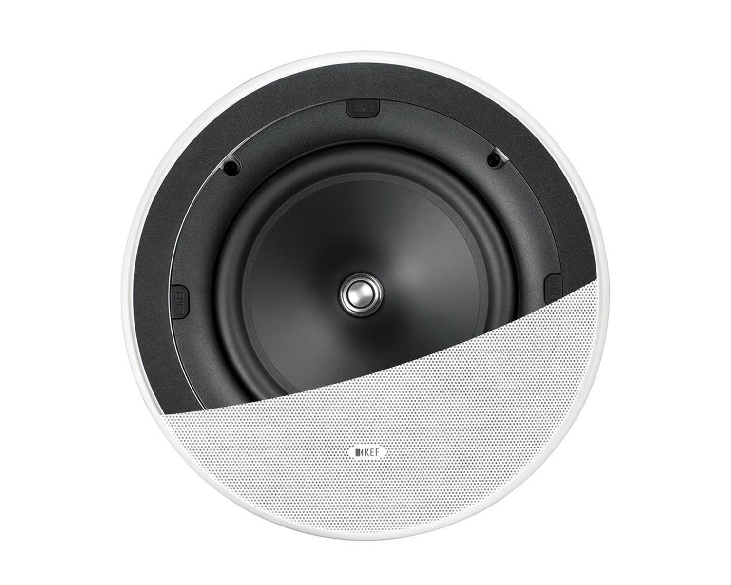 KEFCI200ER - KEF Ci200ER *PAIR* 8inch 2 Way Ultra Thin Bezel Ceiling Speaker IP64 Image 1