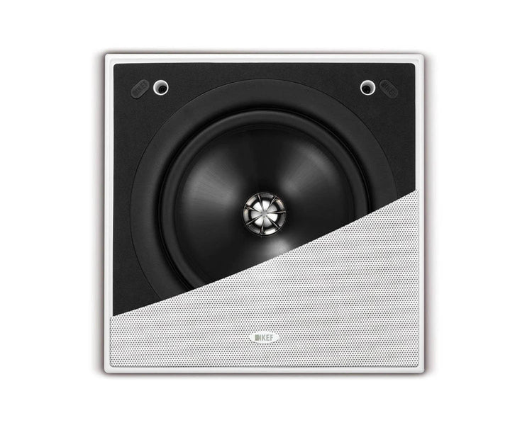 KEFCI200QS - KEF Ci200QS 8inch 2 Way Uni Q Flush Square Ceiling Speaker IP64 Wht Image 1