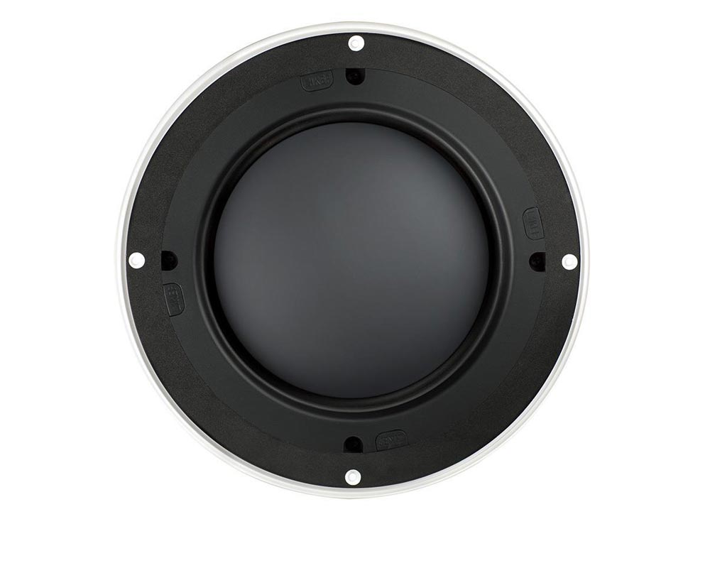 KEFCI200TRB - KEF Ci200TRB 8inch Ultra Thin Bezel Wall or Ceiling Subwoofer White Image 2