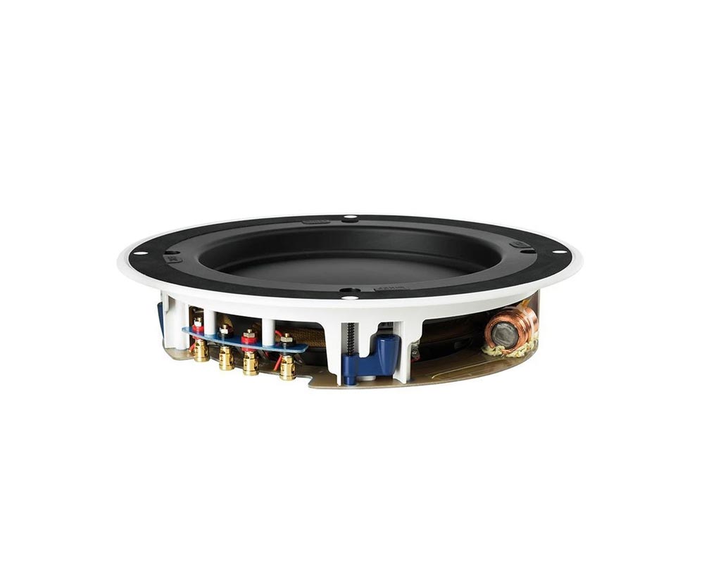 KEFCI200TRB - KEF Ci200TRB 8inch Ultra Thin Bezel Wall or Ceiling Subwoofer White Image 5