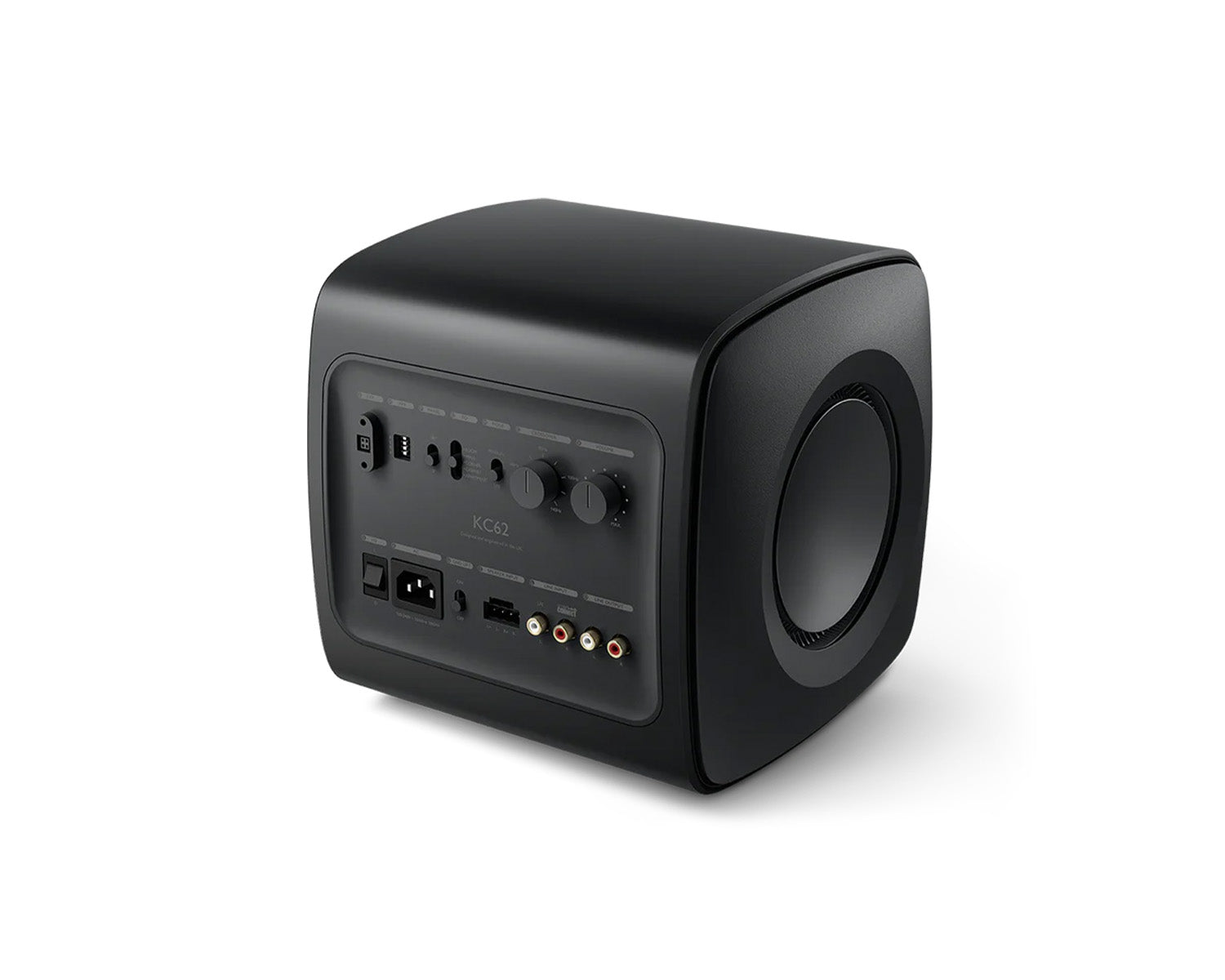 KEFKC62B - KEF KC62 2x6.5inch Compact Powered Subwoofer 1000W RMS Black Image 4
