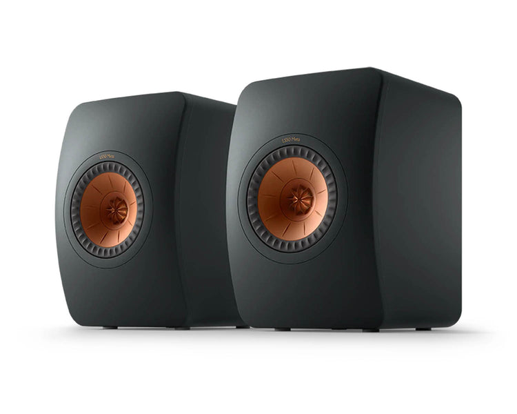 KEFLS50MB - KEF LS50 Meta 5.25inch 2 Way Metamaterial Loudspeaker Carbon Black PAIR Image 1