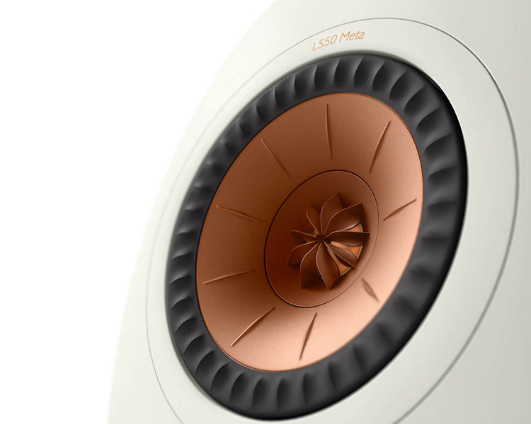 KEFLS50MW - KEF LS50 Meta 5.25inch 2 Way Metamaterial Loudspeaker Mineral White PAIR Image 4