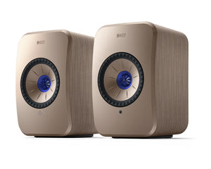 KEFLSX2BE - KEF LSX II 4.5inch 2 Way Uni Q Wireless Loudspeaker Beige PAIR Image 1