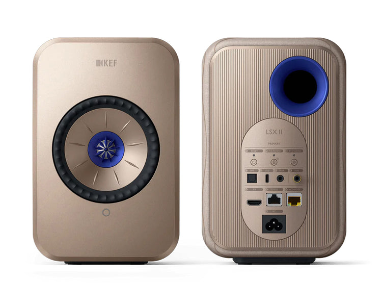 KEFLSX2BE - KEF LSX II 4.5inch 2 Way Uni Q Wireless Loudspeaker Beige PAIR Image 2
