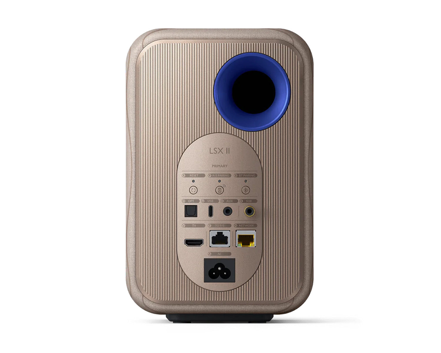 KEFLSX2BE - KEF LSX II 4.5inch 2 Way Uni Q Wireless Loudspeaker Beige PAIR Image 3