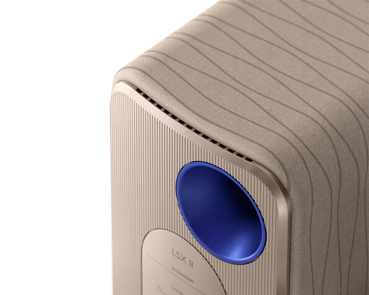 KEFLSX2BE - KEF LSX II 4.5inch 2 Way Uni Q Wireless Loudspeaker Beige PAIR Image 5