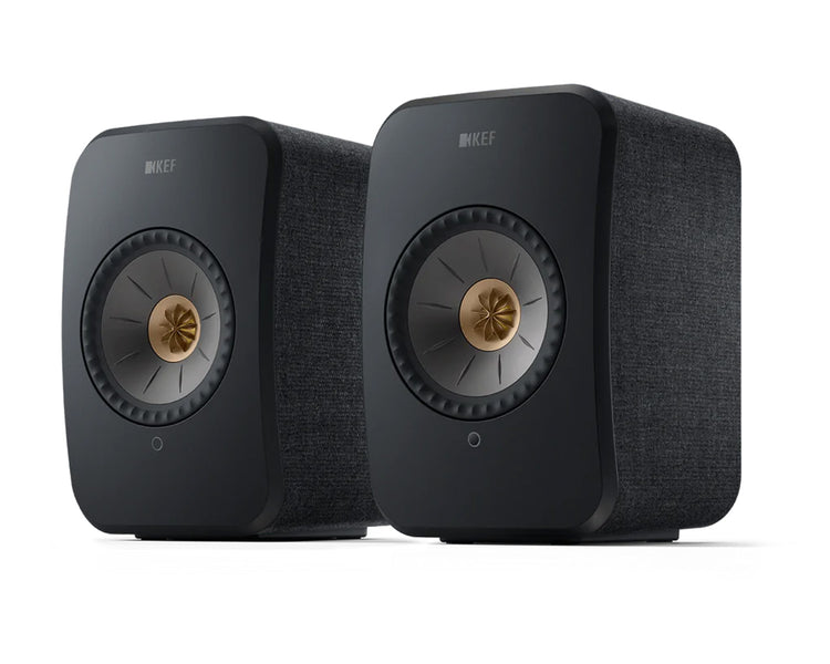 KEFLSX2BK - KEF LSX II 4.5inch 2 Way Uni Q Wireless Loudspeaker Black PAIR Image 1