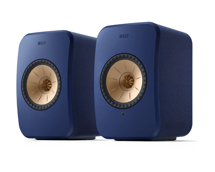 KEFLSX2BU - KEF LSX II 4.5inch 2 Way Uni Q Wireless Loudspeaker Blue PAIR Image 1