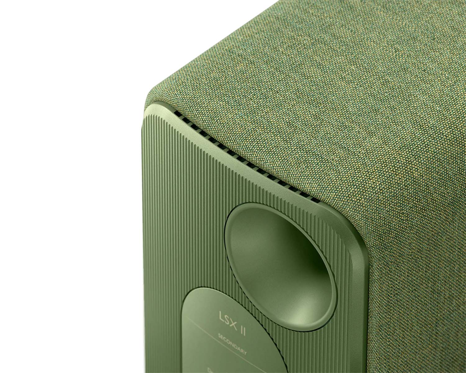 KEFLSX2OL - KEF LSX II 4.5inch 2 Way Uni Q Wireless Loudspeaker Olive PAIR Image 5