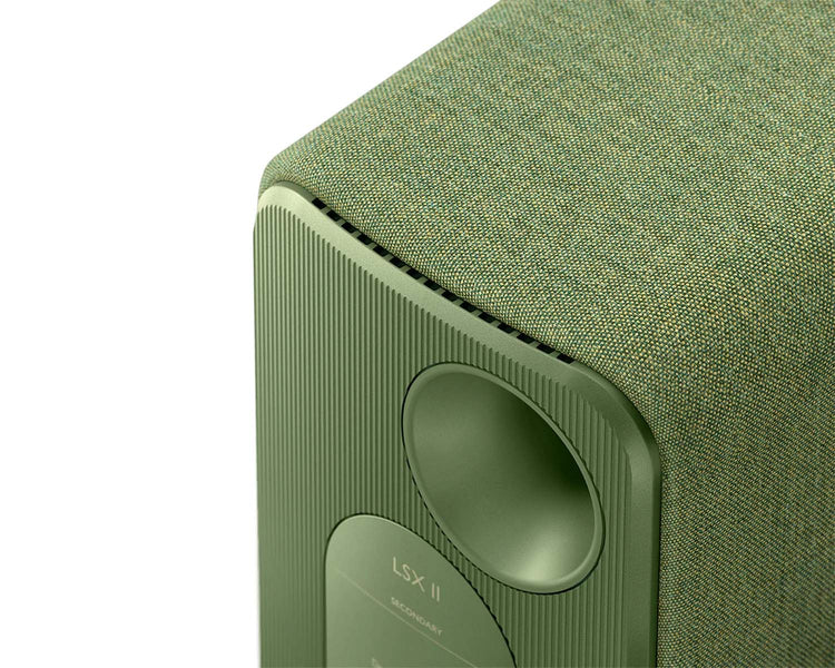 KEFLSX2OL - KEF LSX II 4.5inch 2 Way Uni Q Wireless Loudspeaker Olive PAIR Image 5