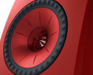 KEFLSX2RD - KEF LSX II 4.5inch 2 Way Uni Q Wireless Loudspeaker Red PAIR Image 6