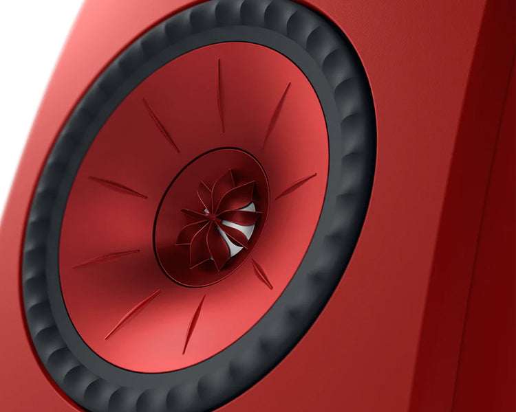 KEFLSX2RD - KEF LSX II 4.5inch 2 Way Uni Q Wireless Loudspeaker Red PAIR Image 6