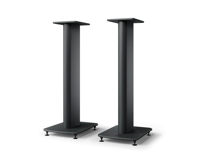 KEFS2FSB - KEF S2 Floor Stand for LS50 Meta or LS50 Wireless II Carbon Black PAIR Image 1