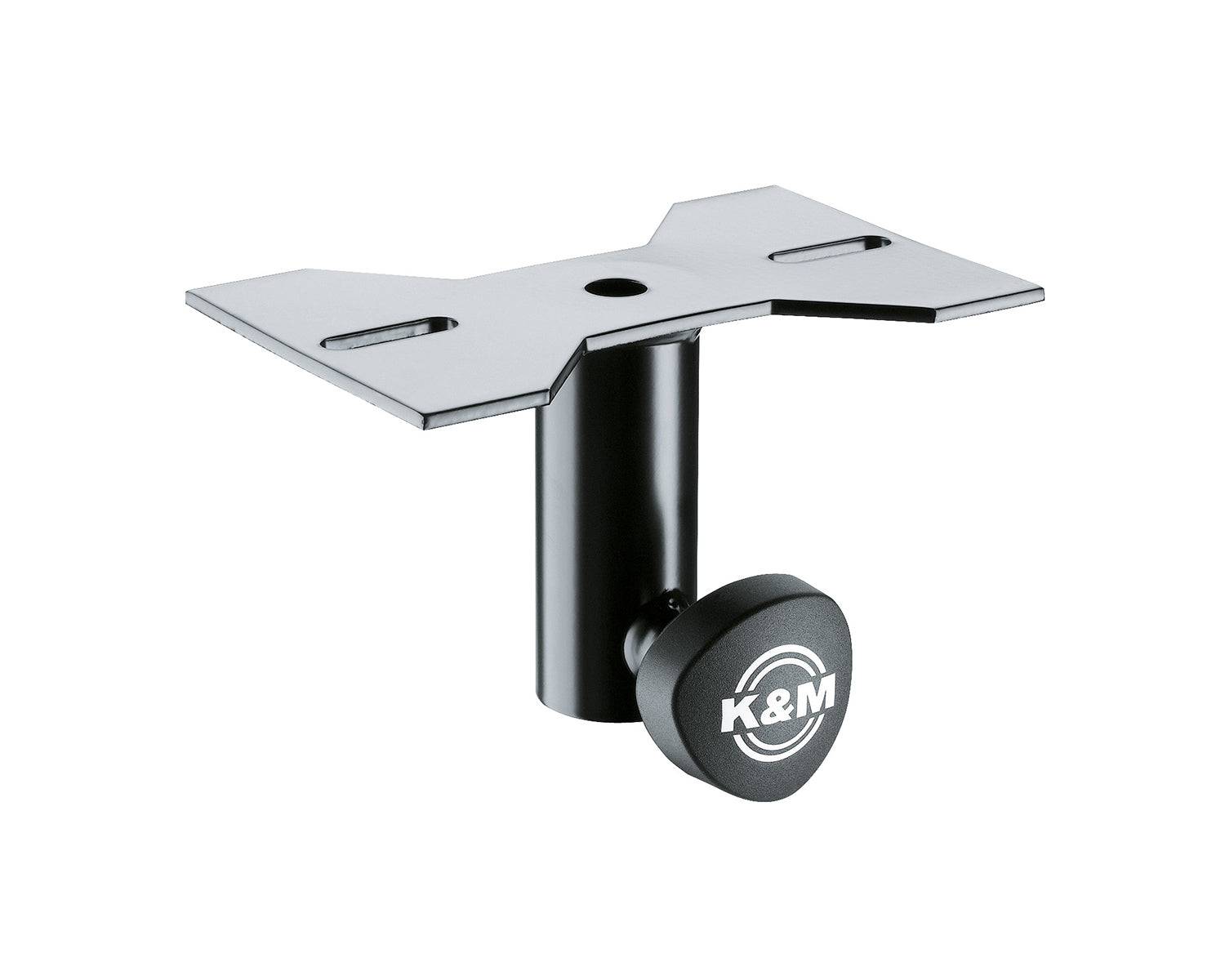 KMS1958055 - K&M 195 or 8 Loudspeaker Mounting Adaptor Black Image 1
