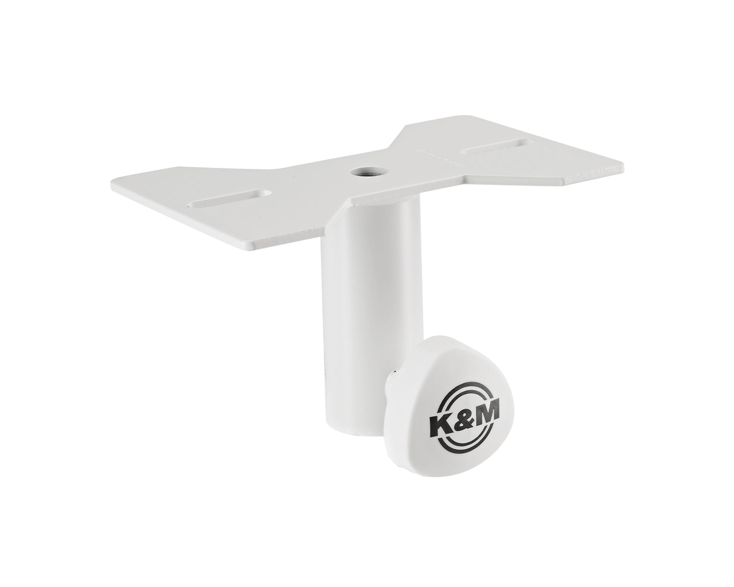 KMS1958076 - K&M 195 or 8 LoudspeakerMounting Adaptor White Image 1