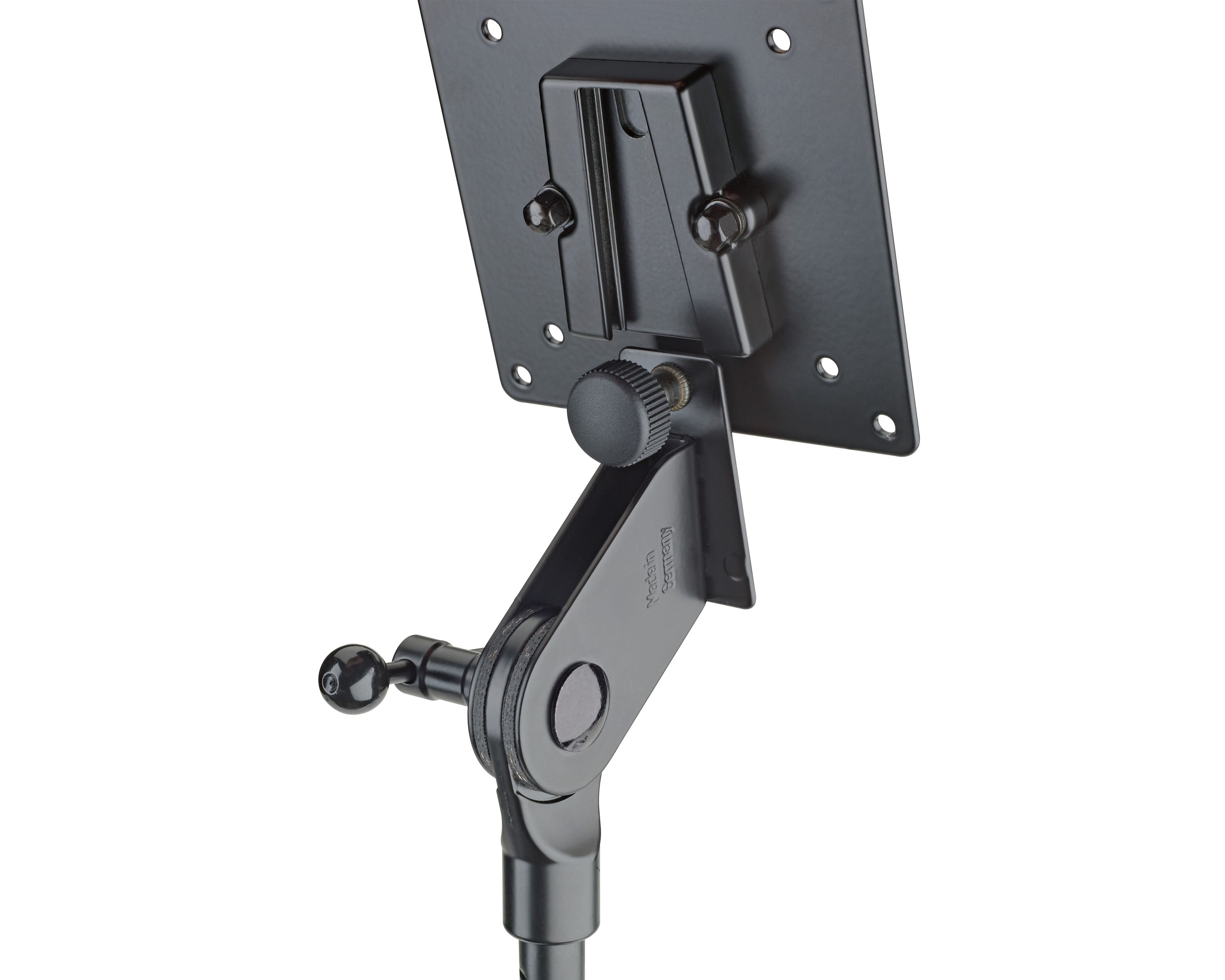 KMS19685 - K&M 19685 Mic Stand Adaptor for Small LCD Screens to Mic Stand Image 2