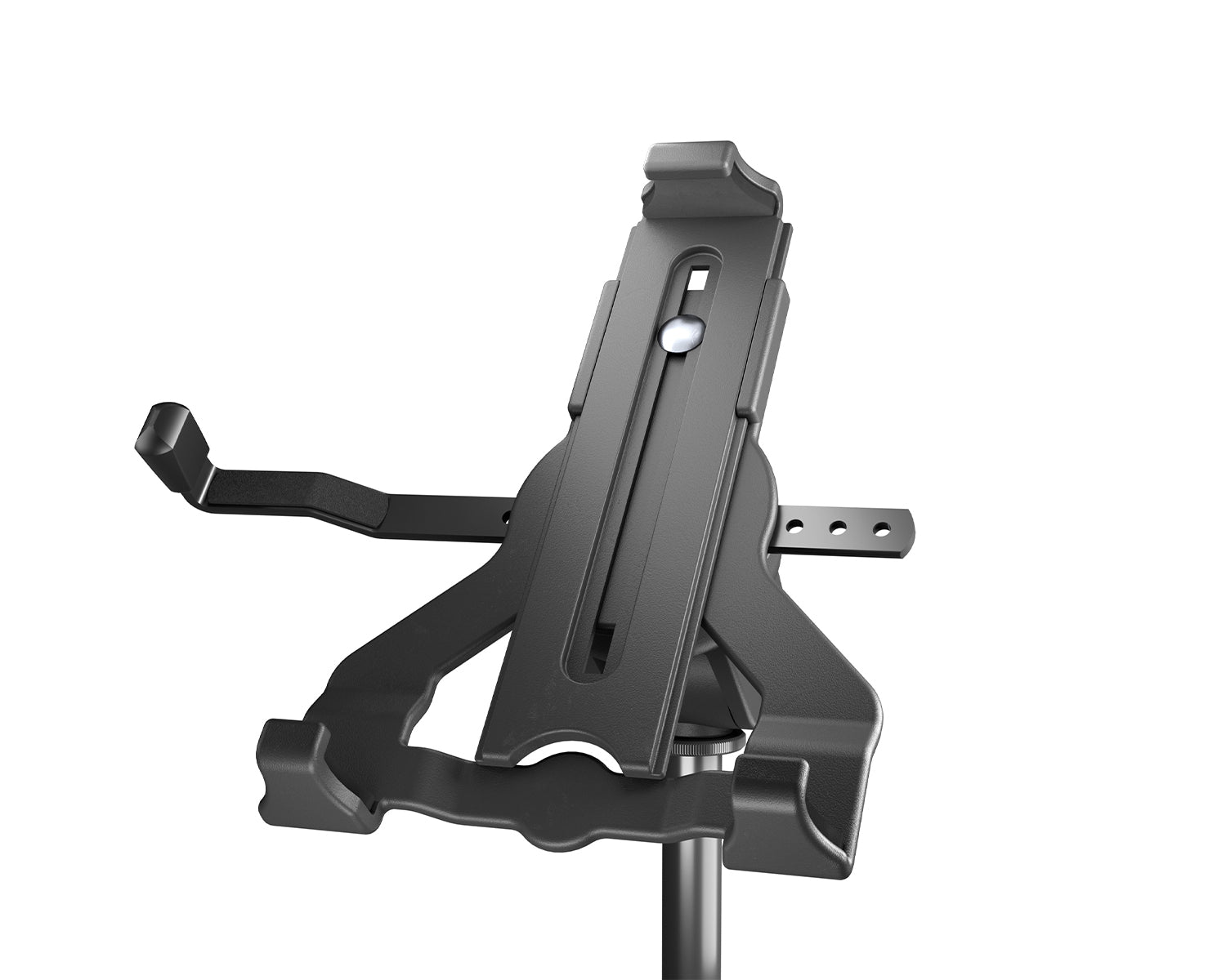 KMS19775 - K&M 19775 Tablet iPad or PC Holder with Telescopic Stand 158 280mm Image 2