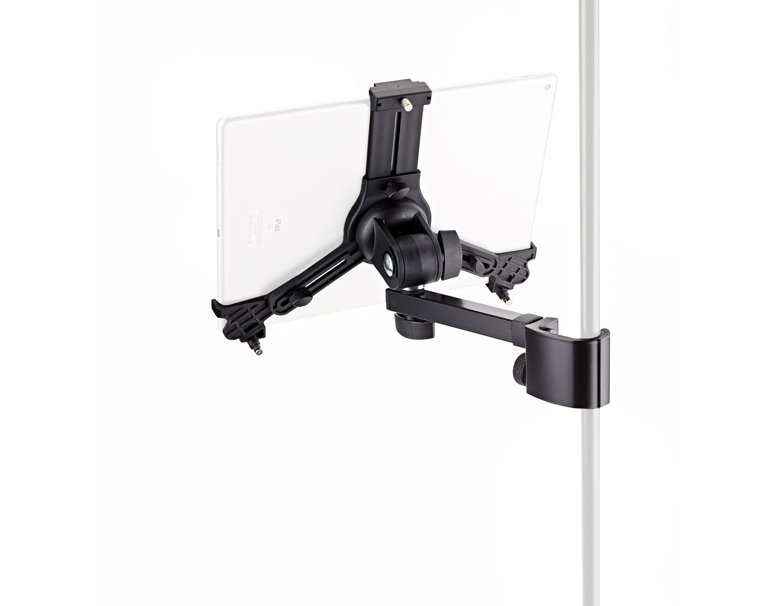 KMS19791 - K&M 19791 Tablet iPad or PC Holder  Clips on to stand up to 30mm Image 4