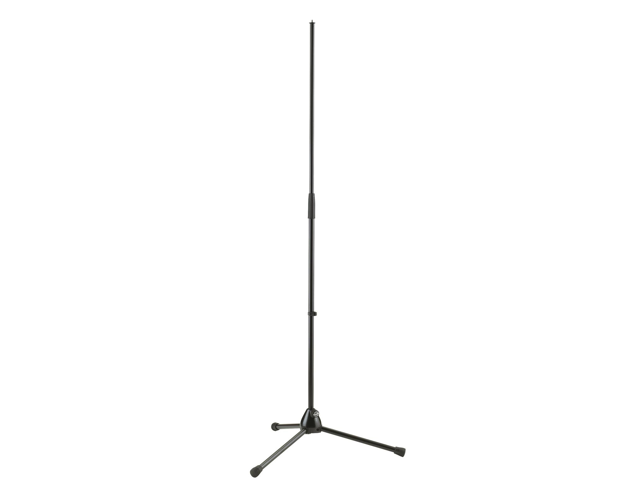 KMS201A2 - K&M 201A or 2 Classic Mic Stand All Metal Standard Legs Black Image 1