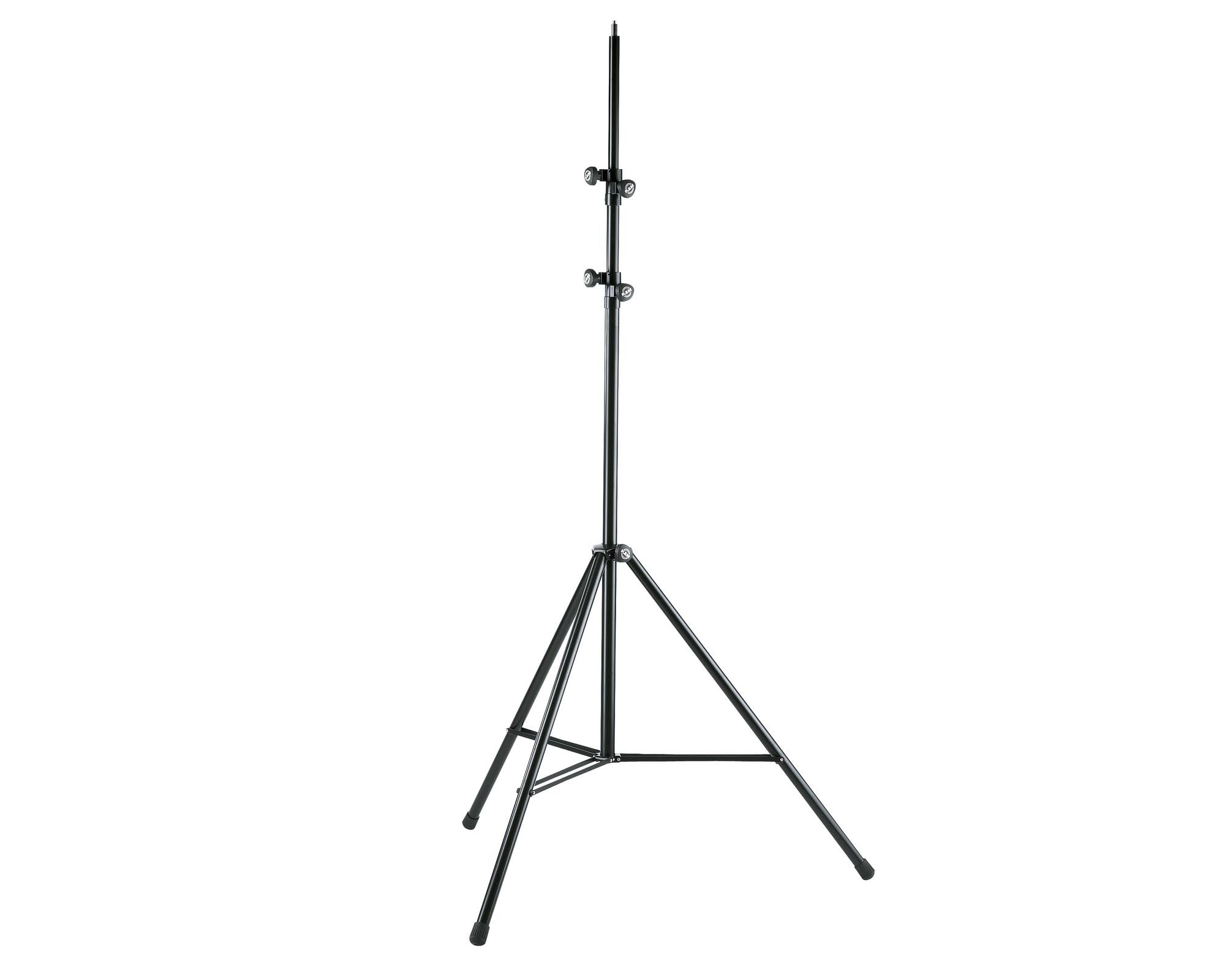 KMS20811 - K&M 20811 Overhead Mic Stand with Tripod Base Black 4m Image 1