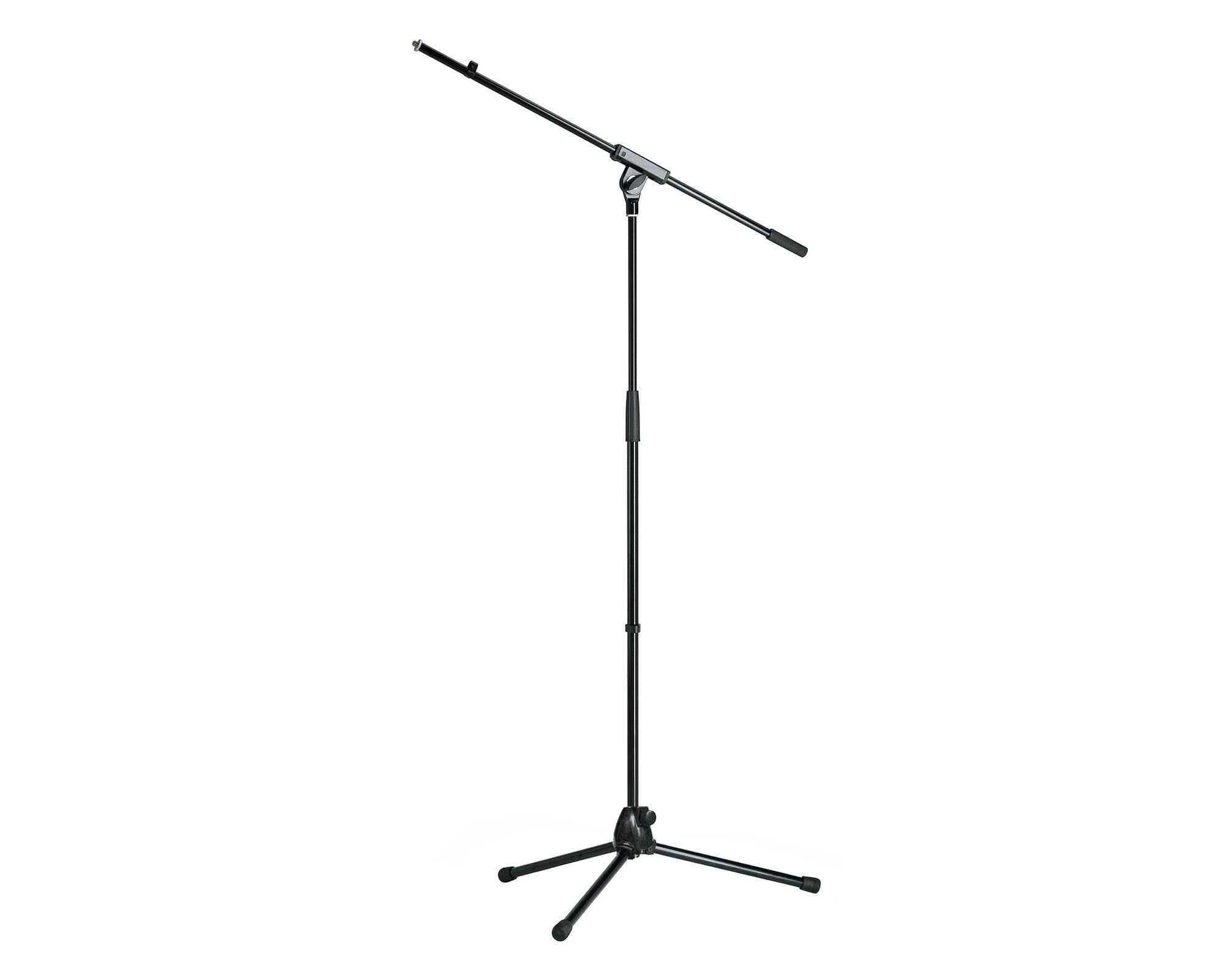 KMS21070 - K&M 21070 (210 or 7) Low Cost Mic Boom Stand All Metal Black Image 1