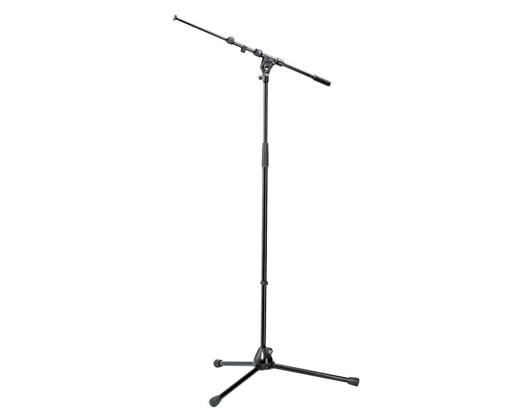 KMS2109 - K&M 210 or 9 RSJ Mic Boom Stand All Metal with Extending Boom Black Image 1