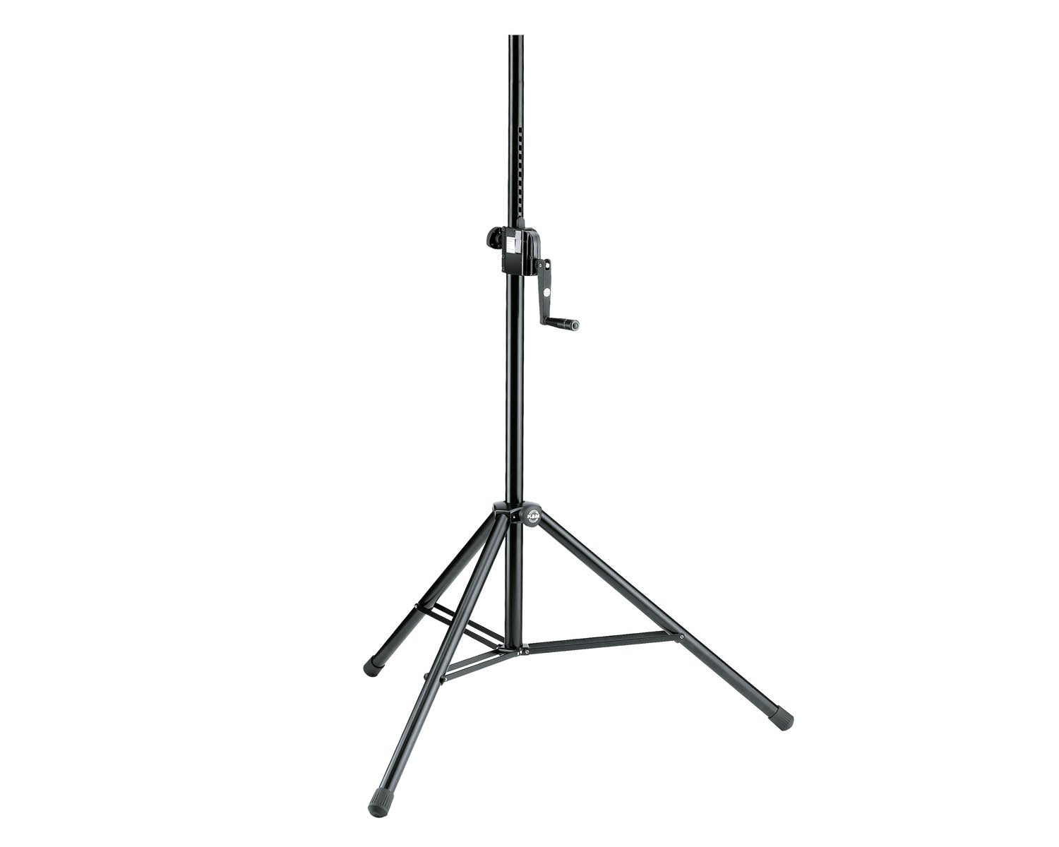 KMS213 - K&M 213 Speaker Stand H or D Steel with Hand Crank 2.18m 50kg Load Image 1