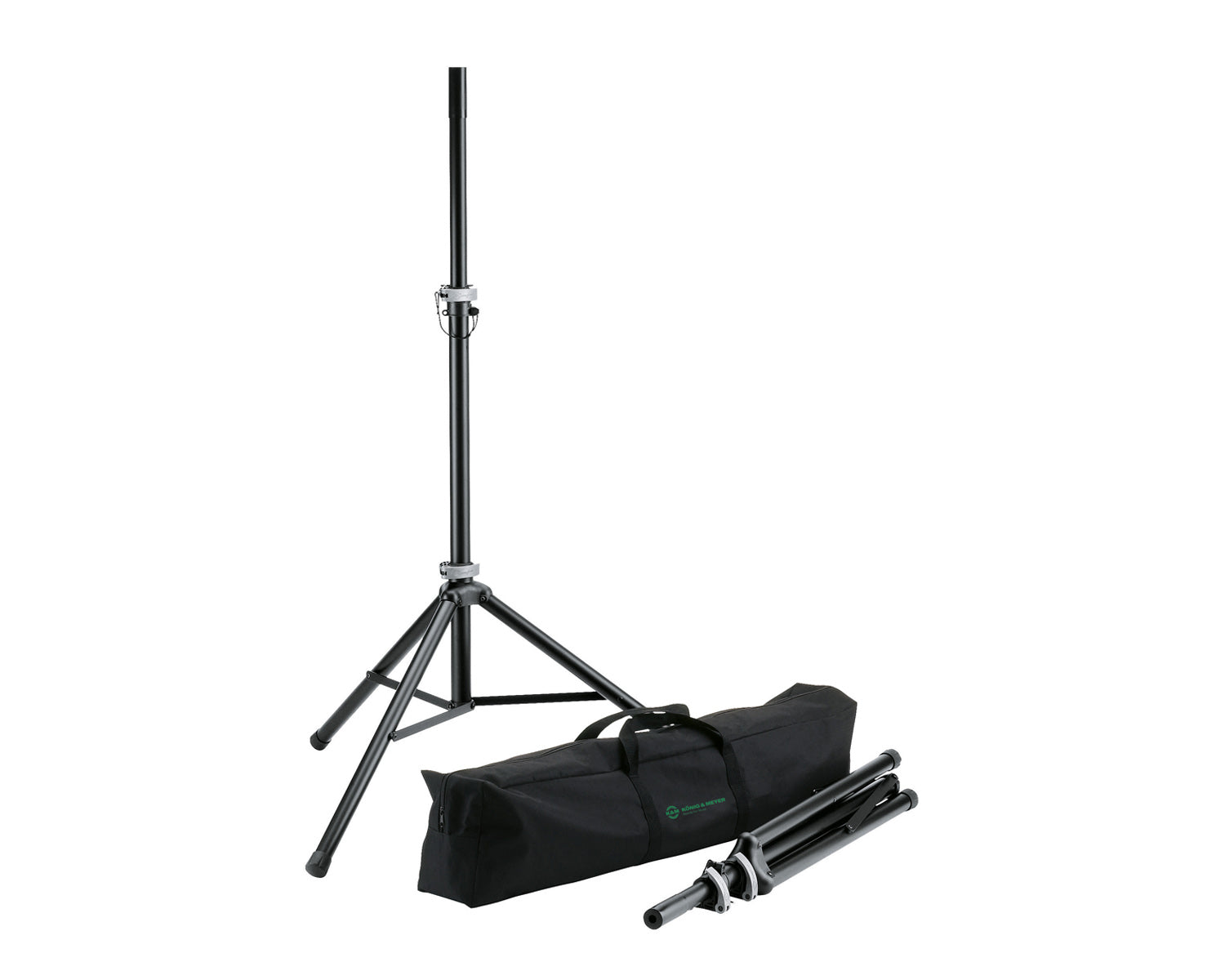 KMS21459 - K&M 21459 Speaker Stand Package 2 x 21450 Stands and Carry Bag Image 1