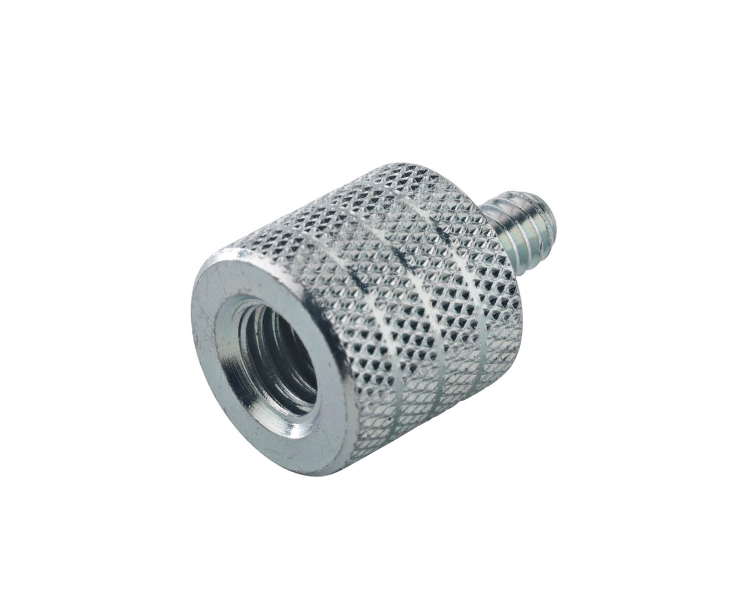 KMS21920 - K&M 21920 Thread Adapter Female 3 or 8inch Male 1 or 4inch Zinc  Image 1