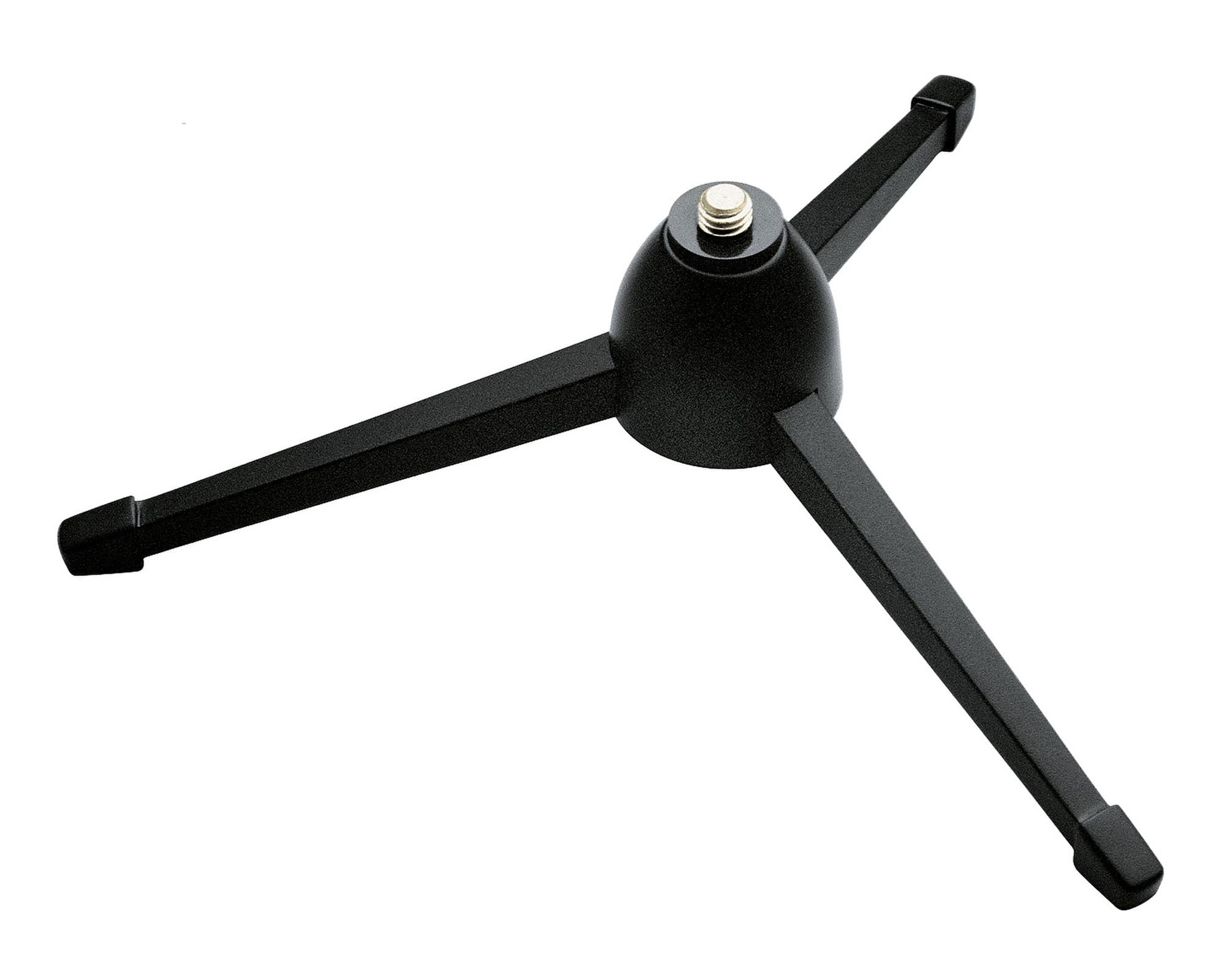 KMS23105 - K&M 23105 3 Legged Table Mic Stand Lightweight Plastic Black Image 1
