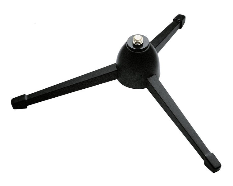 KMS23105 - K&M 23105 3 Legged Table Mic Stand Lightweight Plastic Black Image 1