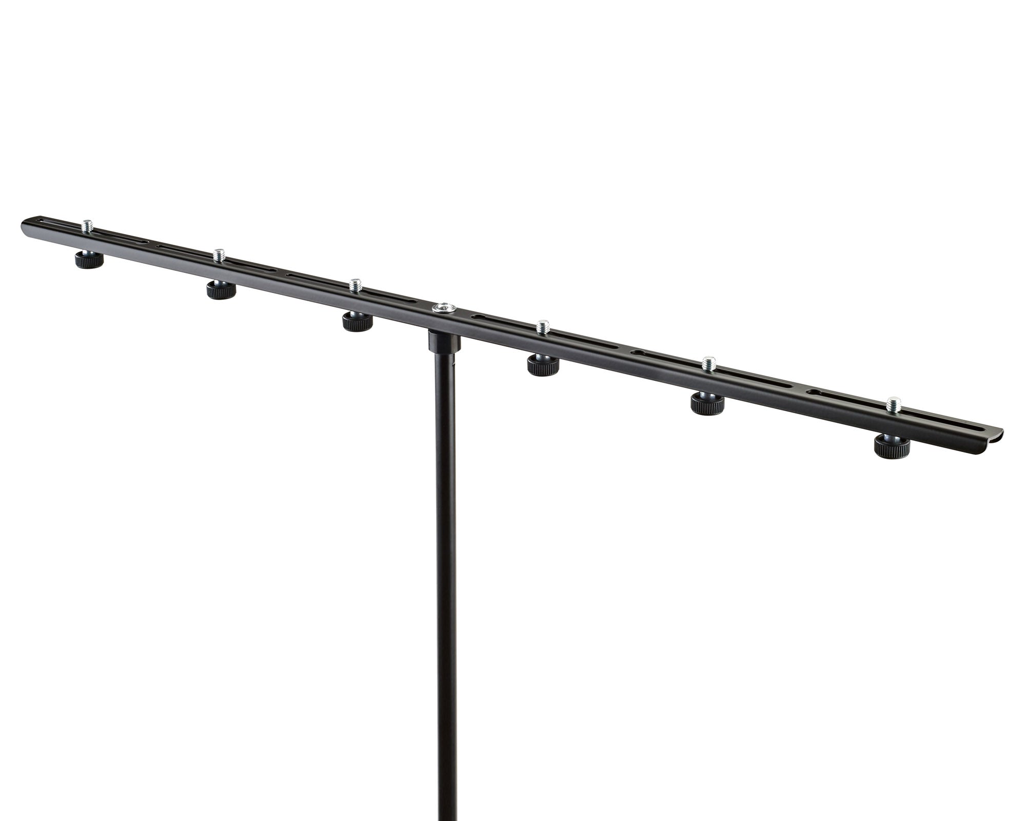 KMS23560 - K&M 23560 Extra Long 850mm Microphone Bar with 6 Mounting Slots Image 1