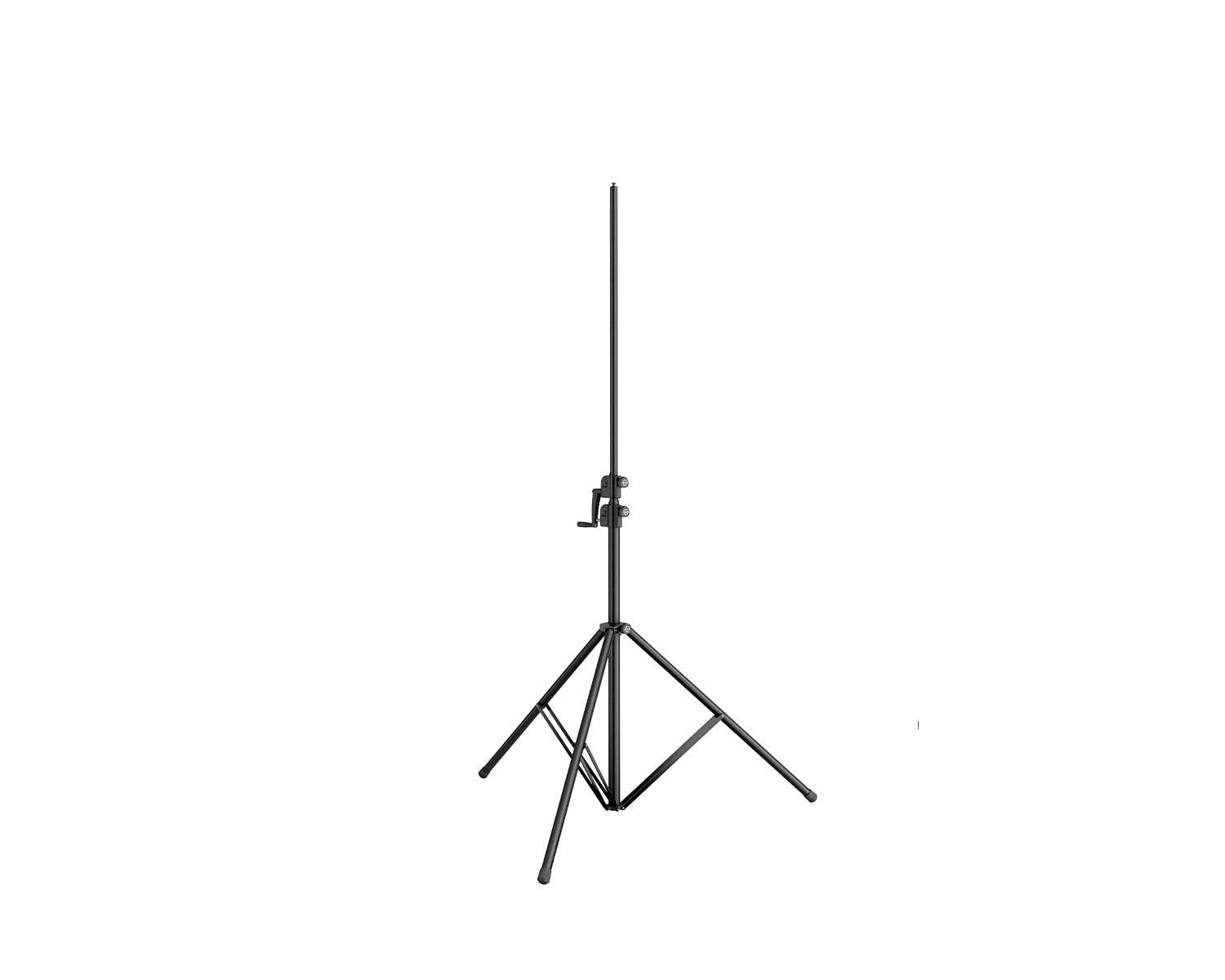 KMS24740 - K&M 24740 Wind up Stand for Lighting or Loudspeakers 1715 4000mm Black Image 2
