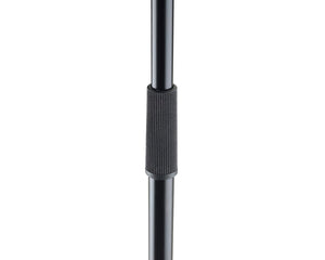 KMS26125 - K&M 26125 Mic Stand Round Base with Slim Clutch Black Image 2