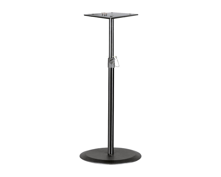 KMS26740 - K&M 26740 Monitor Stand Round Base with Square Top 35kg Load Image 1