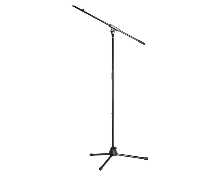 KMS27105 - K&M 27105 Cost Effective Microphone Boom Stand with Plastic Base Image 1