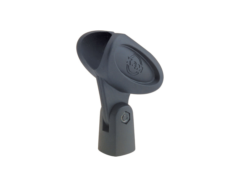 KMS85055 - K&M 85055 Mic Clip for 28 34mm Mics with 3 or 8inch and 5 or 8inch Thread Adaptor Image 1