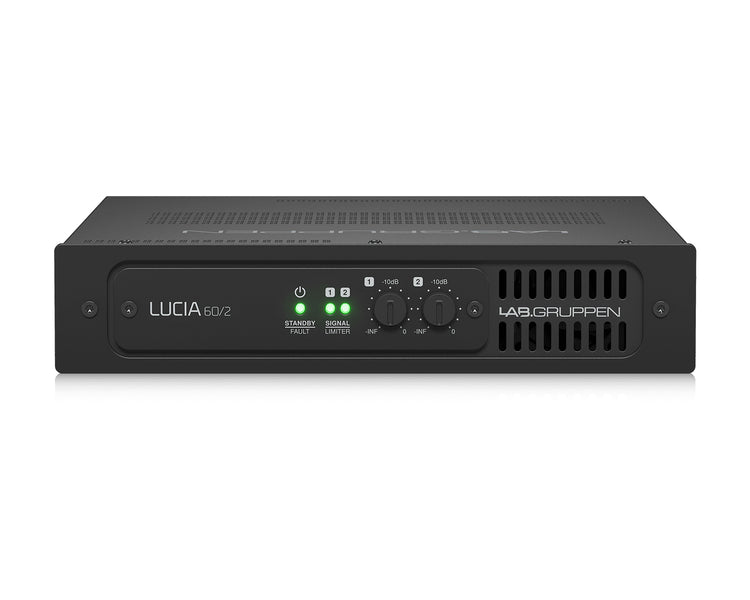 LAB602M - Lab Gruppen LUCIA 60 or 2M 2 Channel Compact Matrix Amplifier 2x30W and DSP Image 1